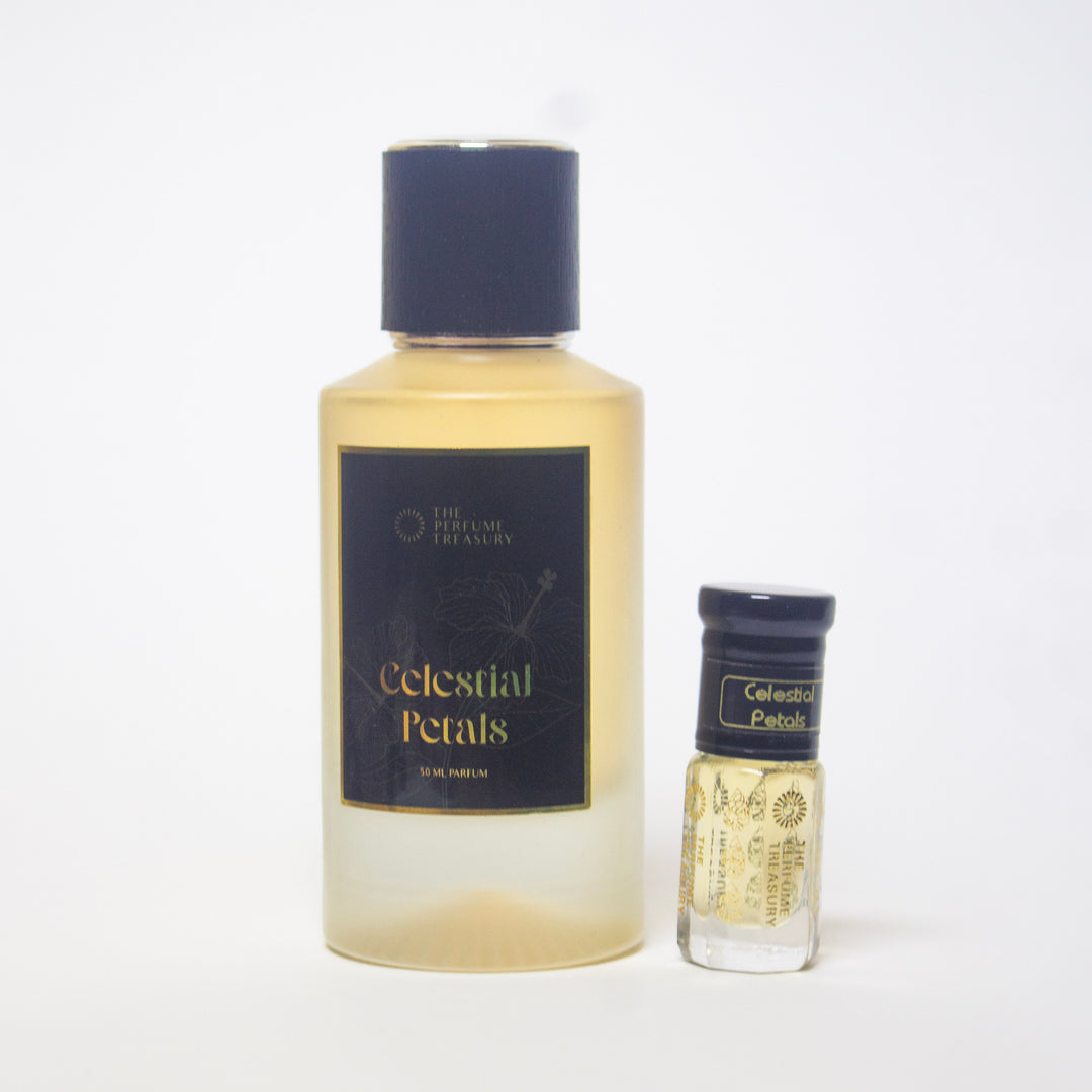 Celestial Petals Performance Bundle (50ml parfum Spray + 3ml Perfume Oil)