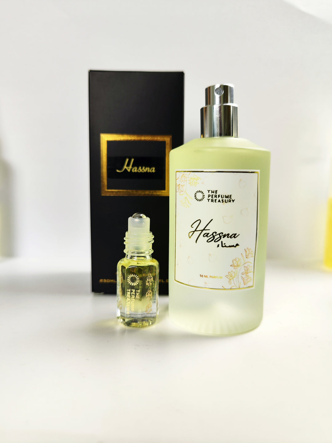 Hassna Performance Bundle (50ml parfum Spray + 3ml Perfume Oil)