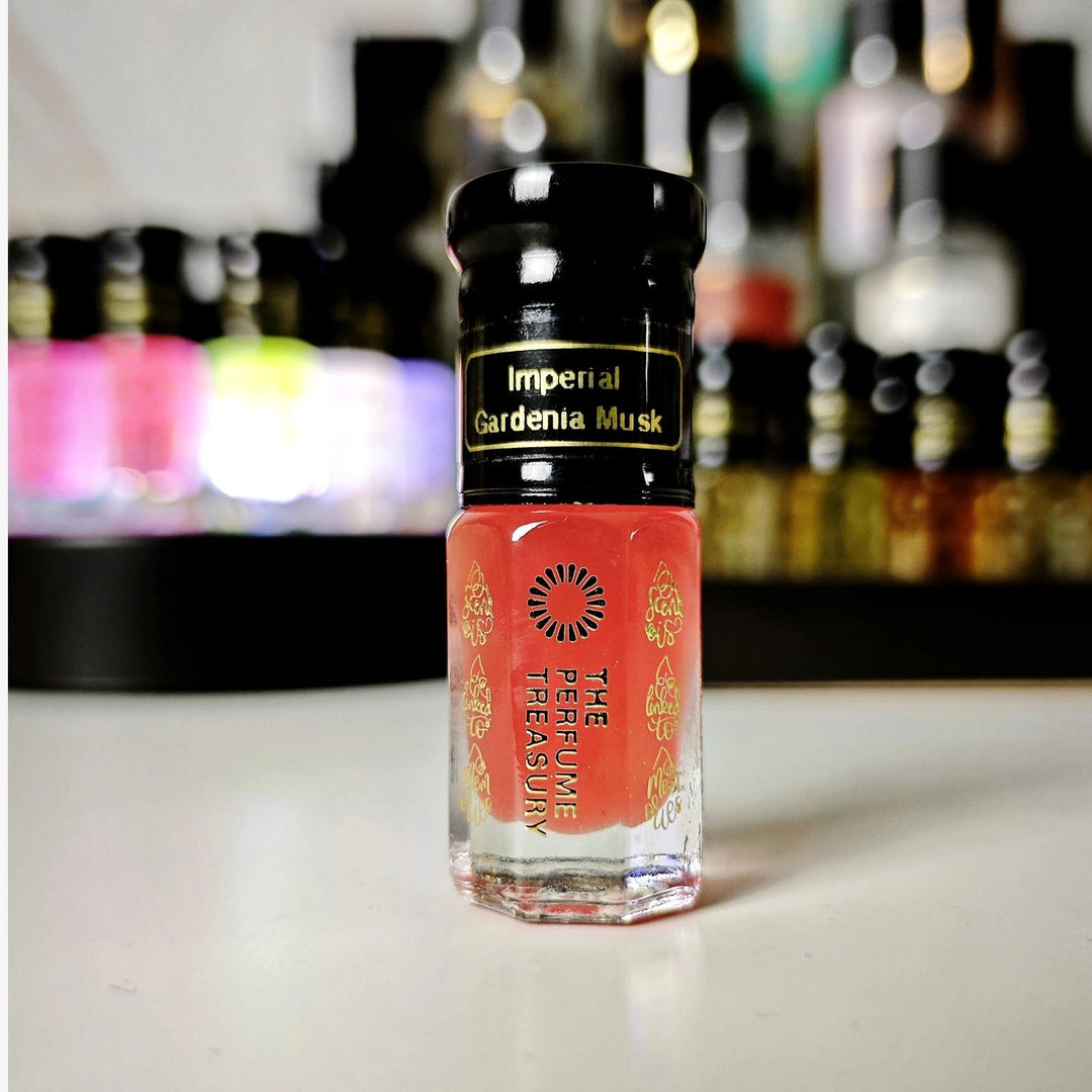 Imperial Gardenia Musk Tahara Perfume Oil – Soft White Floral Body Musk