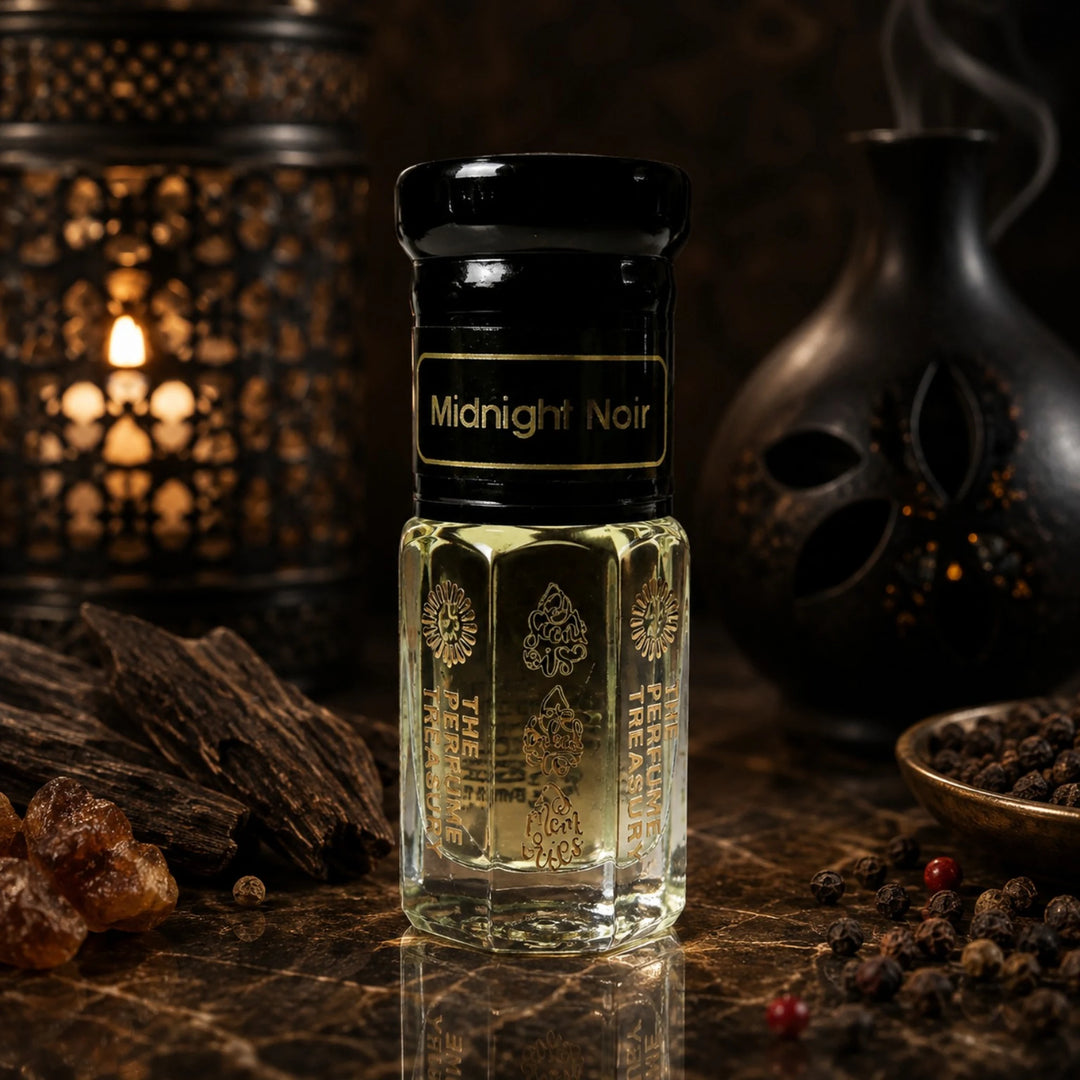 Midnight Noir Attar Perfume Oil | Inspired by Bvlgari Man in Black