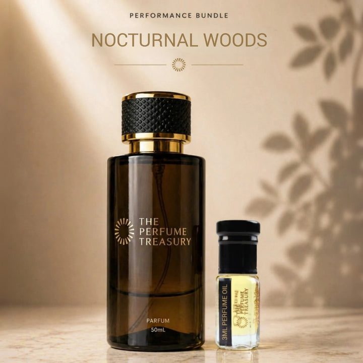 Nocturnal Woods Performance Bundle (50ml parfum Spray + 3ml Perfume Oil)