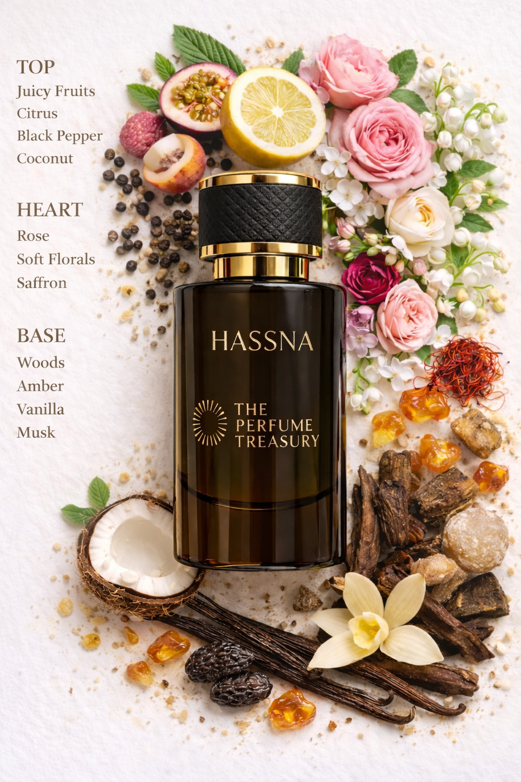 Hassna Performance Bundle (50ml parfum Spray + 3ml Perfume Oil)