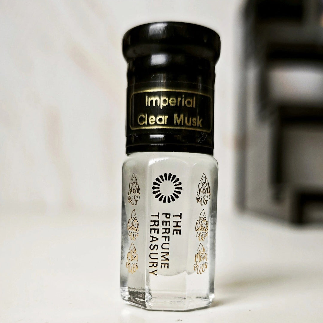 Imperial Clear Musk Tahara Perfume Oil – Clean Fresh Skin Scent Body Musk