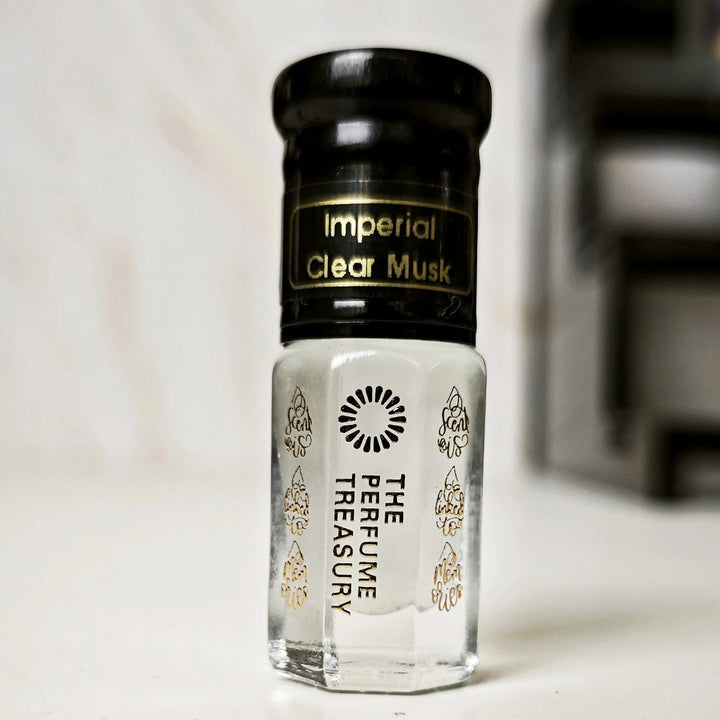Imperial Clear Musk Tahara Perfume Oil – Clean Fresh Skin Scent Body Musk