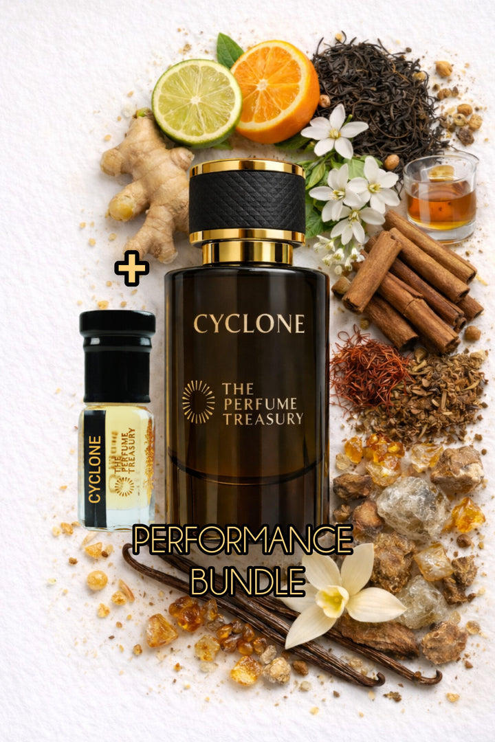 Cyclone Performance Bundle (50ml parfum Spray + 3ml Perfume Oil)